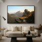 Scene from “The Last of the Mohicans”, 1827 - Floater Framed Canvas Print