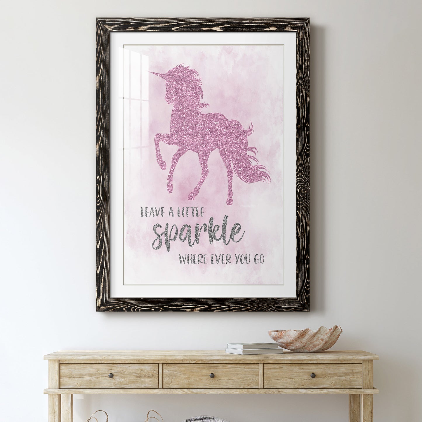 Sparkle - Premium Framed Print - Distressed Barnwood Frame - Ready to Hang