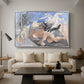 Composition with Minotaur, 1936 - Floater Framed Canvas Print