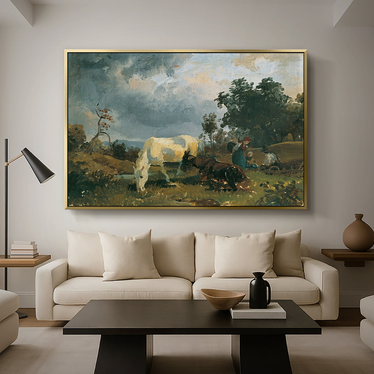 A Mold on the Heath, c. 1830 - Floater Framed Canvas Print