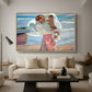After Bathing, 1915 - Floater Framed Canvas Print