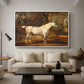 Grey Arabian Stallion, Property of Sir Watkin Williams-Wynn, c. 1817 - Floater Framed Canvas Print