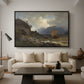 From the Western Coast of Norway, 1862 - Floater Framed Canvas Print