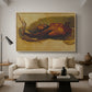 Man Struggling with a Boa Constrictor, c. 1803 - Floater Framed Canvas Print