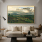 Civita Castellana, c. 1860s - Floater Framed Canvas Print