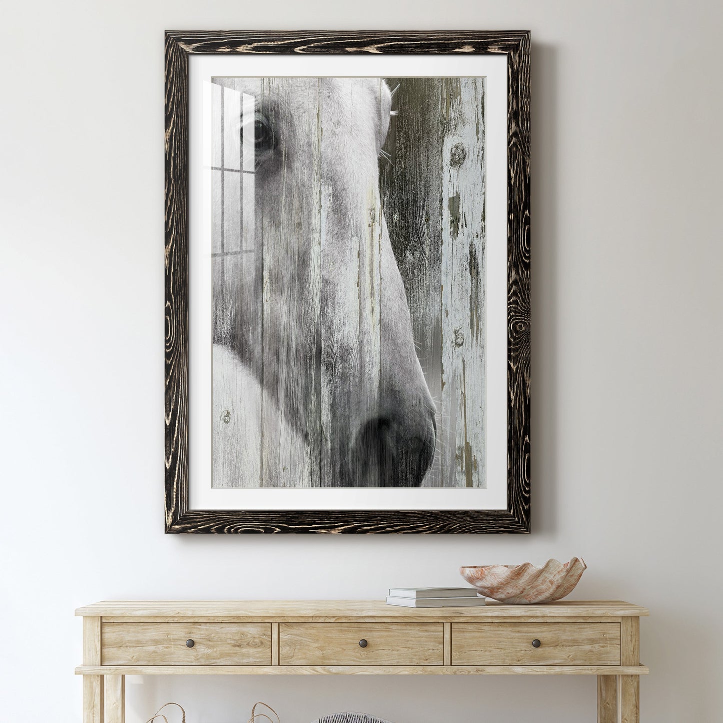 Contemplation - Premium Framed Print - Distressed Barnwood Frame - Ready to Hang