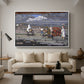 Country Road (Landstrasse), 1905 - Floater Framed Canvas Print