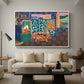 Interior with Aubergines, 1911 - Floater Framed Canvas Print