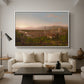 View of Florence from San Miniato, 1837 - Floater Framed Canvas Print