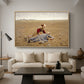 Worn Out (Udslidt), 1889 - Floater Framed Canvas Print