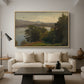 View of the Mondsee, 1870 - Floater Framed Canvas Print