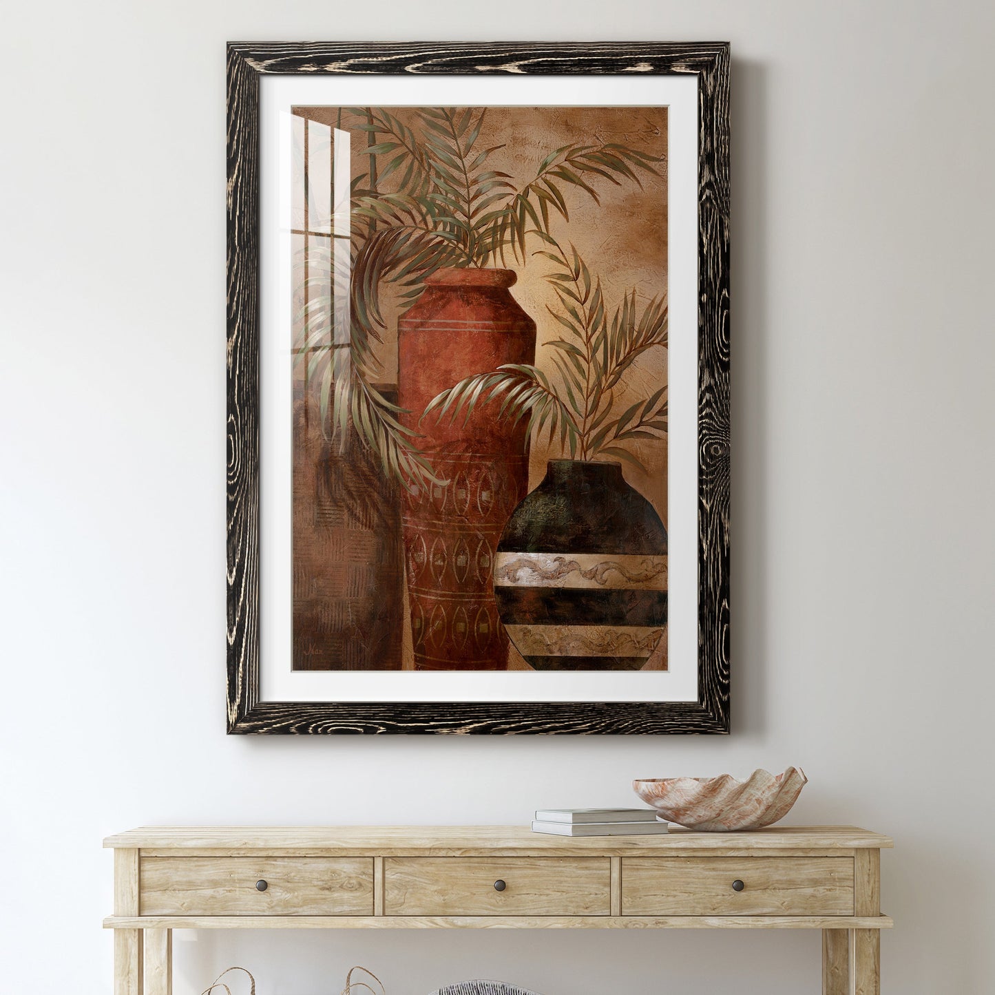 Exotic Vacation I - Premium Framed Print - Distressed Barnwood Frame - Ready to Hang