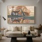 Farm near Duivendrecht, c. 1916 - Floater Framed Canvas Print