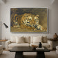 Study of a Tiger for Circe, 1885 - Floater Framed Canvas Print