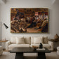 Ball of the Burning Men, 1889 - Floater Framed Canvas Print