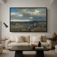 Norwegian Highlands, 1857 - Floater Framed Canvas Print
