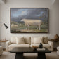 A Border Leicester Ewe, c. 1795-1800 - Floater Framed Canvas Print