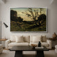 Morning in the Nievre, 1877 - Floater Framed Canvas Print