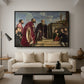 The Vendramin Family Venerating a Relic of the True Cross, c. 1540-1545 - Floater Framed Canvas Print