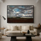 Extensive Landscape with Grey Clouds, c. 1821-1822 - Floater Framed Canvas Print