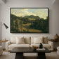 Landscape near Miesenbach, c. 1830 - Floater Framed Canvas Print