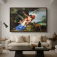 Venus and Adonis, 1632 - Floater Framed Canvas Print