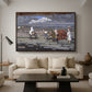 Country Road (Landstrasse), 1905 - Floater Framed Canvas Print