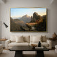 Scene from “The Last of the Mohicans”, 1827 - Floater Framed Canvas Print