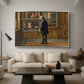 The Picture Lover, 1884 - Floater Framed Canvas Print