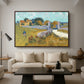 Farmhouse in Provence, 1888 - Floater Framed Canvas Print
