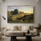 Hagar in the Wilderness, 1835 - Floater Framed Canvas Print