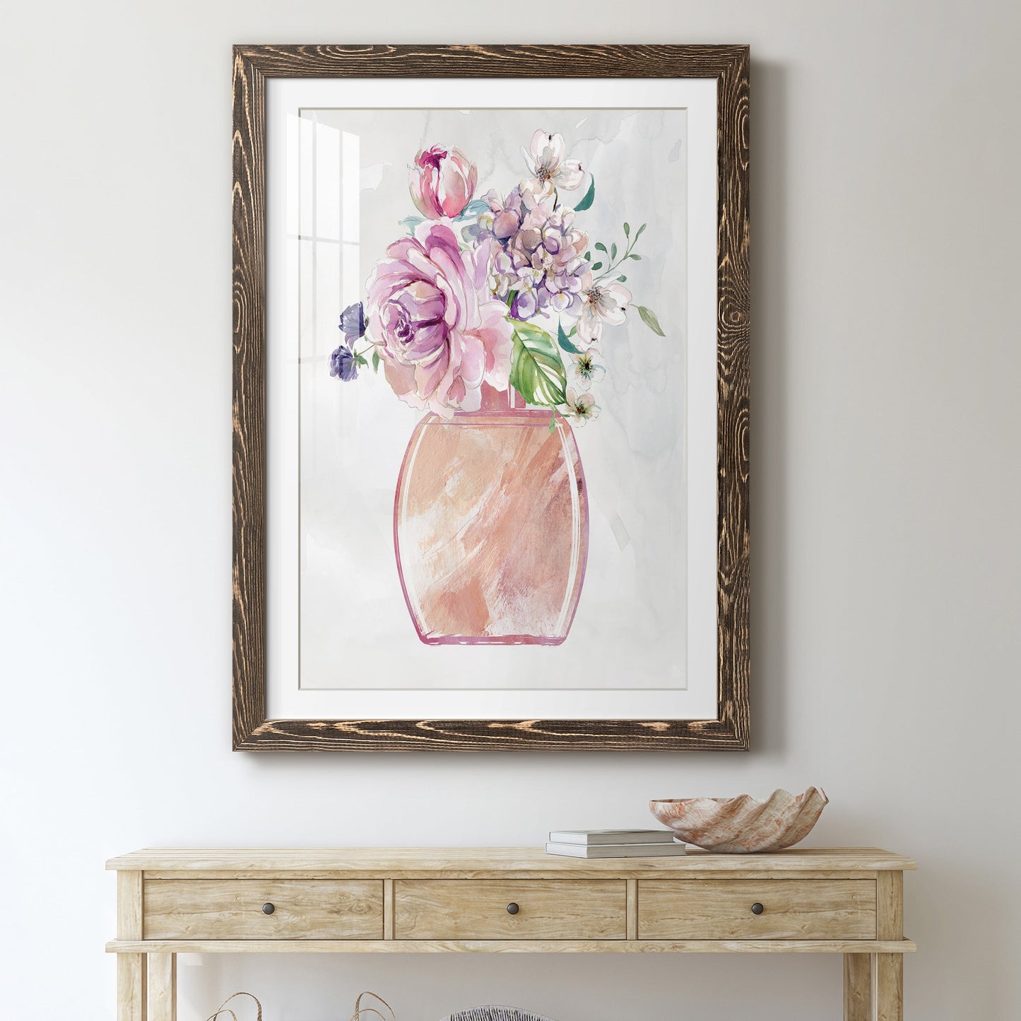 Fragrance of Summer II - Premium Framed Print - Distressed Barnwood Frame - Ready to Hang