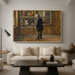 The Picture Lover, 1884 - Floater Framed Canvas Print