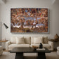The Last Judgment (Charon's Boat and the Damned), 1536-1541 - Floater Framed Canvas Print