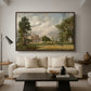 Malvern Hall, 1821 - Floater Framed Canvas Print
