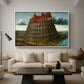The Tower of Babel, c. 1568 - Floater Framed Canvas Print