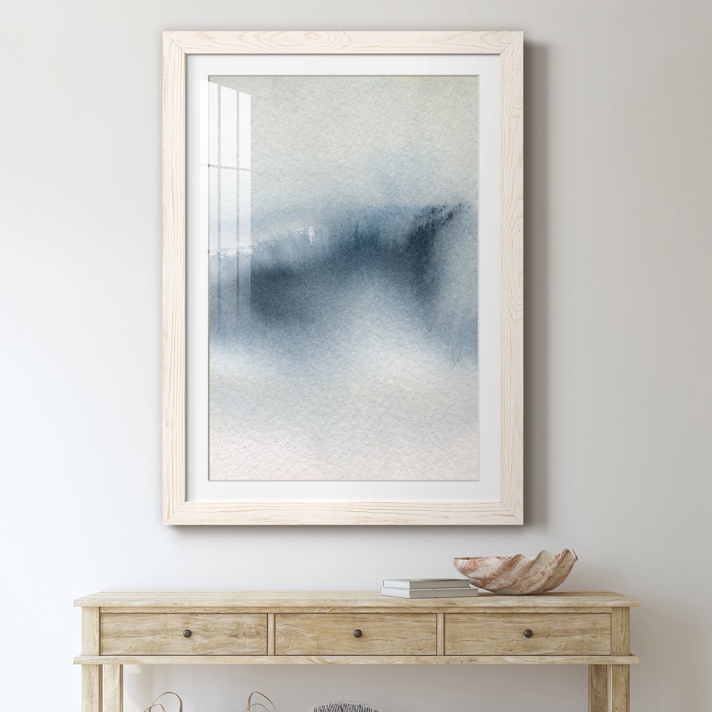 Summer Rain I - Premium Framed Print - Distressed Barnwood Frame - Ready to Hang