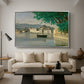 Geneva View of Part of the City, c. 1834-1835 - Floater Framed Canvas Print