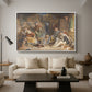 Highland Hospitality, 1832 - Floater Framed Canvas Print