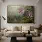 Two Sun Angel Hummingbirds on a Branch, c. 1890-1904 - Floater Framed Canvas Print