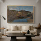 Pilotboats, 1875 - Floater Framed Canvas Print