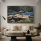 Hudson River, 1892 - Floater Framed Canvas Print