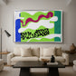 The Lagoon (Le lagon), from Jazz, 1947 - Floater Framed Canvas Print
