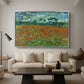 Field with Poppies, 1889 - Floater Framed Canvas Print