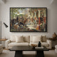 Onslaught of the Tartars, c. 1938 - Floater Framed Canvas Print