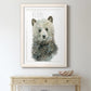 Forest Fur Baby Bear - Premium Framed Print - Distressed Barnwood Frame - Ready to Hang