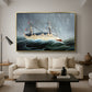 A Ship in the Storm, c. 1899 - Floater Framed Canvas Print