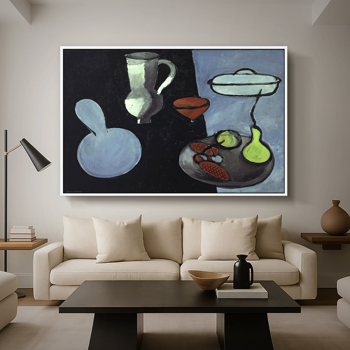 The Gourds (Les coloquintes), 1916 - Floater Framed Canvas Print