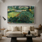 Field with Poppies, Saint-Rémy, 1889 - Floater Framed Canvas Print