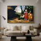 The Three Philosophers, c. 1508-1509 - Floater Framed Canvas Print